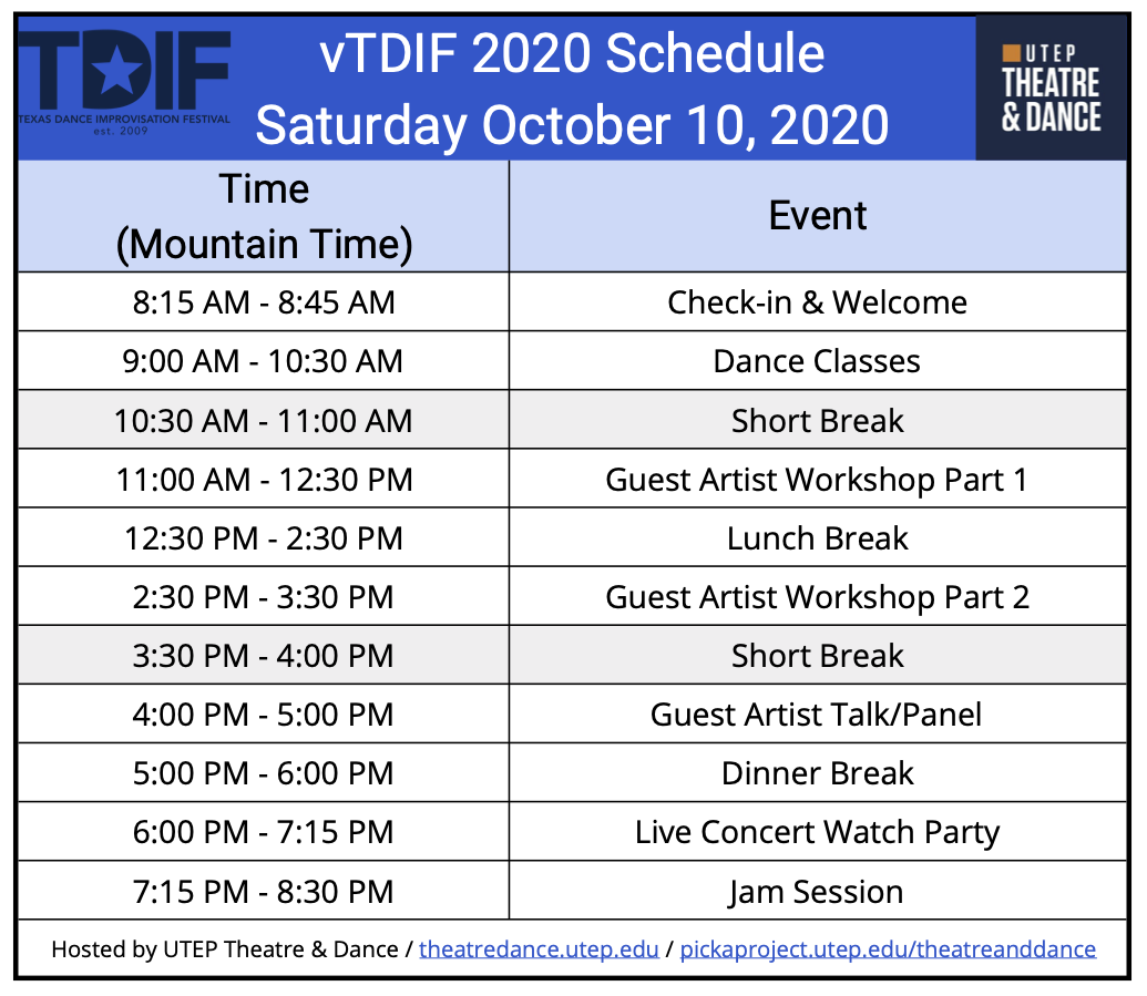 Schedule image
